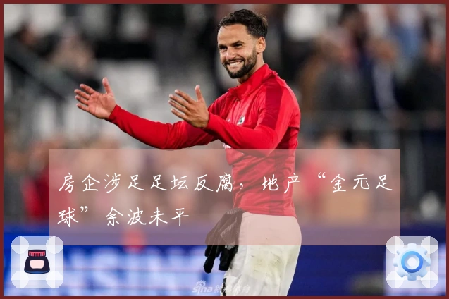 房企涉足足坛反腐，地产“金元足球”余波未平